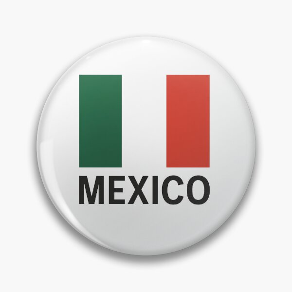 Item preview, Minimalist Mexican Flag – Mexico Typography Design designed and sold by LunarBones.