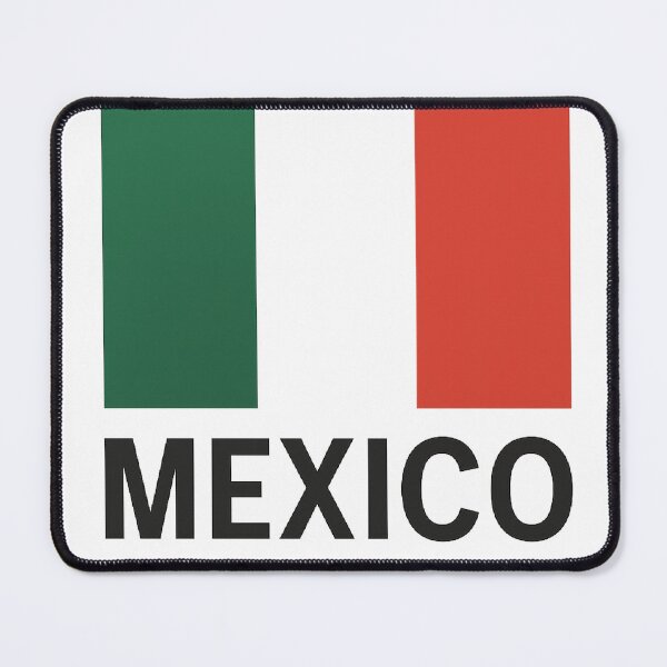 Item preview, Minimalist Mexican Flag – Mexico Typography Design designed and sold by LunarBones.