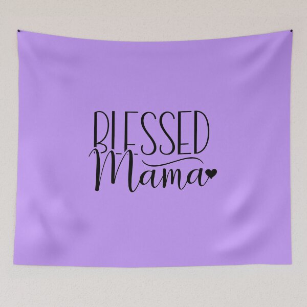 Item preview, Blessed Mama | Christian Mom Shirt | Faith Family Motherhood Gift designed and sold by Hope & Light Designs.