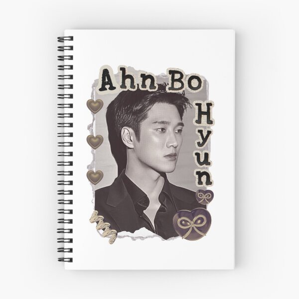 Item preview, Ahn Bo-hyun (안보현)  Kpop Solo Artist Scrapbook Collage Cozy Y2K Vintage Design designed and sold by HELL0WBELLO.