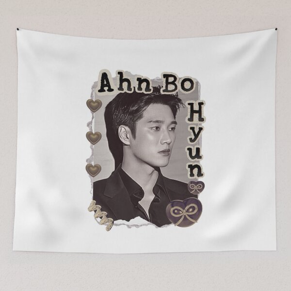 Item preview, Ahn Bo-hyun (안보현)  Kpop Solo Artist Scrapbook Collage Cozy Y2K Vintage Design designed and sold by HELL0WBELLO.