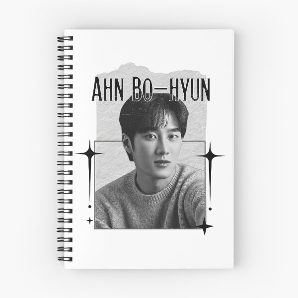 Item preview, Ahn Bo-hyun (안보현)  Kpop Solo Artist Scrapbook Collage Cozy Y2K Vintage Design designed and sold by HELL0WBELLO.