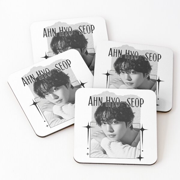 Item preview, Ahn Hyo-seop (안효섭) Kpop Solo Artist Scrapbook Collage Cozy Y2K Vintage Design designed and sold by HELL0WBELLO.
