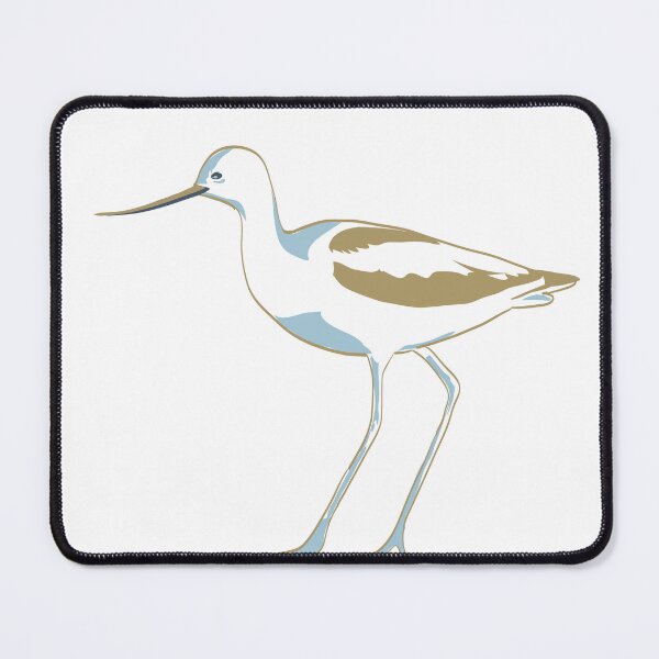 Item preview, American Avocet Side View Isolated WPA Art Poster designed and sold by patrimonio.