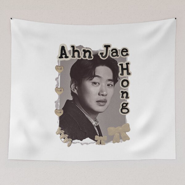 Item preview, Ahn Jae-hong (안재홍) Kpop Solo Artist Scrapbook Collage Cozy Y2K Vintage Design designed and sold by HELL0WBELLO.