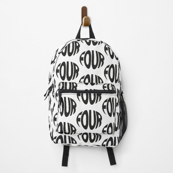 Item preview, FOUR – Retro Psychedelic Typography designed and sold by 9morethan9®.
