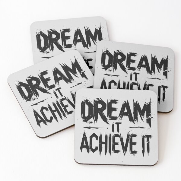 Item preview, Dream It, Achieve It 60 designed and sold by Zeir Shop.