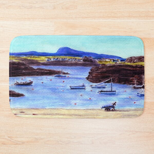 Item preview, Porth Diana at Trearddur Bay, Ynys Môn / Anglesey, North Wales designed and sold by LymphomaLass.