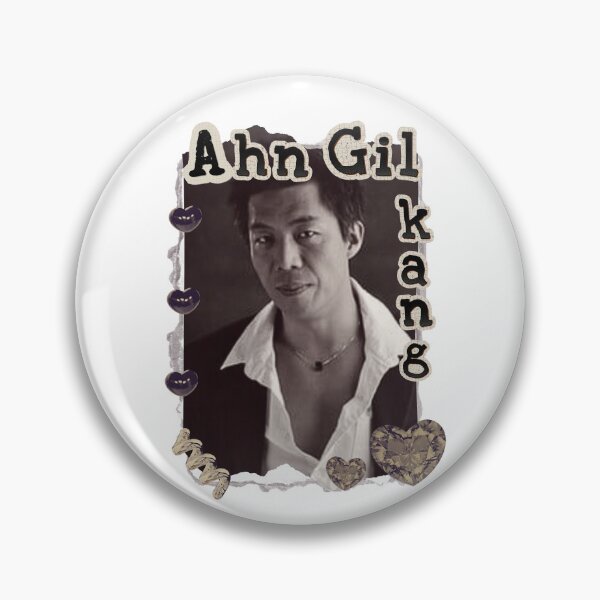 Item preview, Ahn Gil-kang (안길강) Kpop Solo Artist Scrapbook Collage Cozy Y2K Vintage Design designed and sold by HELL0WBELLO.