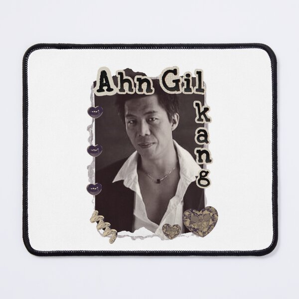 Item preview, Ahn Gil-kang (안길강) Kpop Solo Artist Scrapbook Collage Cozy Y2K Vintage Design designed and sold by HELL0WBELLO.