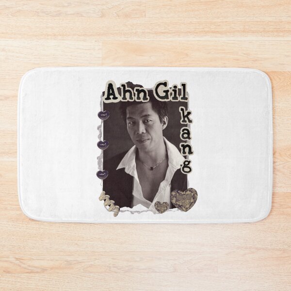 Item preview, Ahn Gil-kang (안길강) Kpop Solo Artist Scrapbook Collage Cozy Y2K Vintage Design designed and sold by HELL0WBELLO.