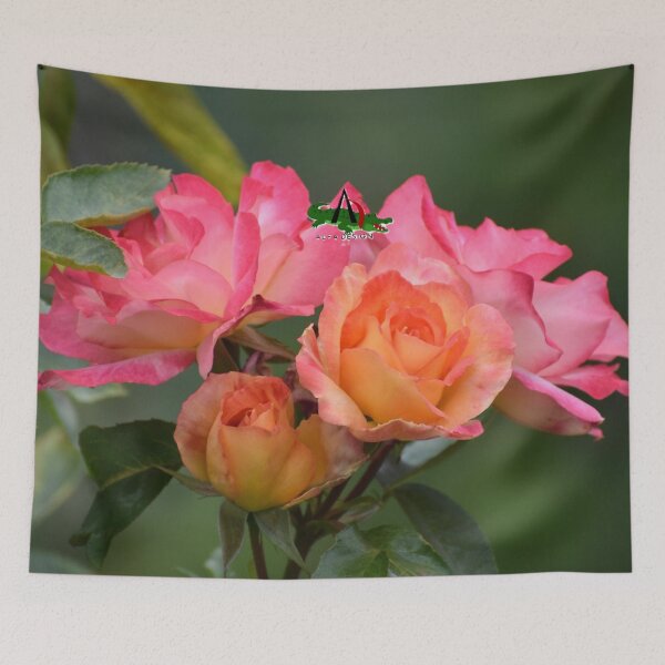 Item preview, Great Wave of Roses designed and sold by mhdesign9.