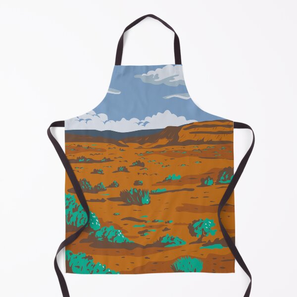 Item preview, Columbia Basin Desert in Washington State WPA Poster Art designed and sold by patrimonio.