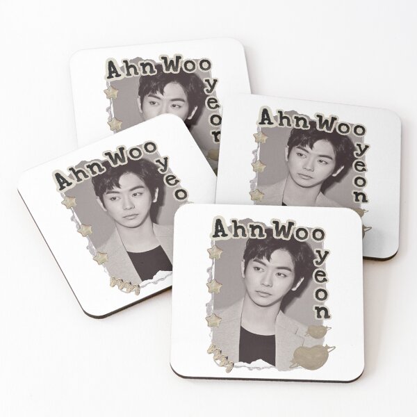 Item preview, Ahn Woo-yeon (안우연) Kpop Solo Artist Scrapbook Collage Cozy Y2K Vintage Design designed and sold by HELL0WBELLO.
