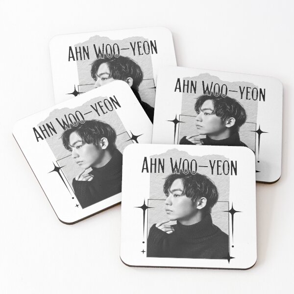Item preview, Ahn Woo-yeon (안우연) Kpop Solo Artist Scrapbook Collage Cozy Y2K Vintage Design designed and sold by HELL0WBELLO.