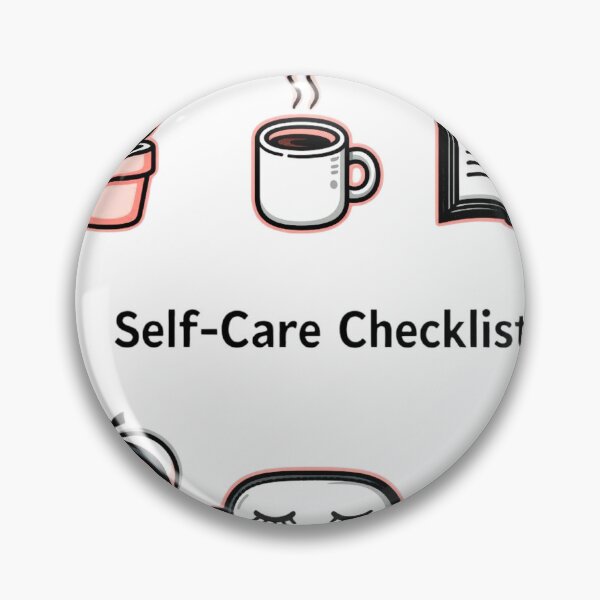 Item preview, Self-care checklist  designed and sold by Elite Prints .
