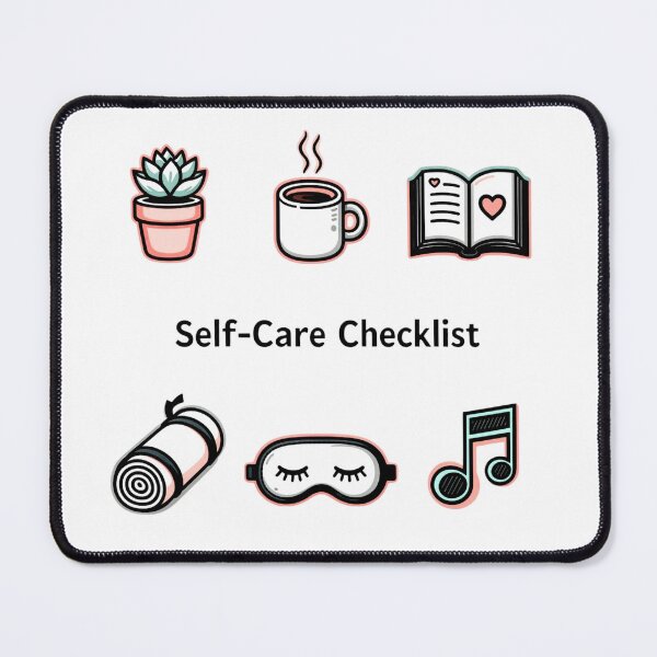 Item preview, Self-care checklist designed and sold by Elite Prints .