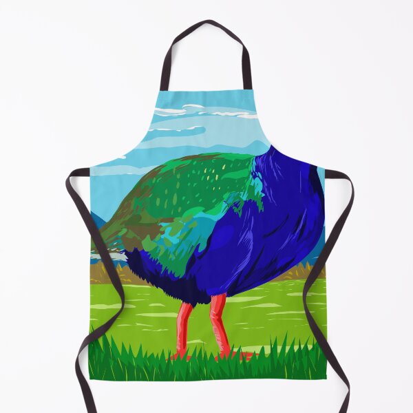 Item preview, Takahe in Murchison Mountains in Fiordland National Park WPA Poster designed and sold by patrimonio.