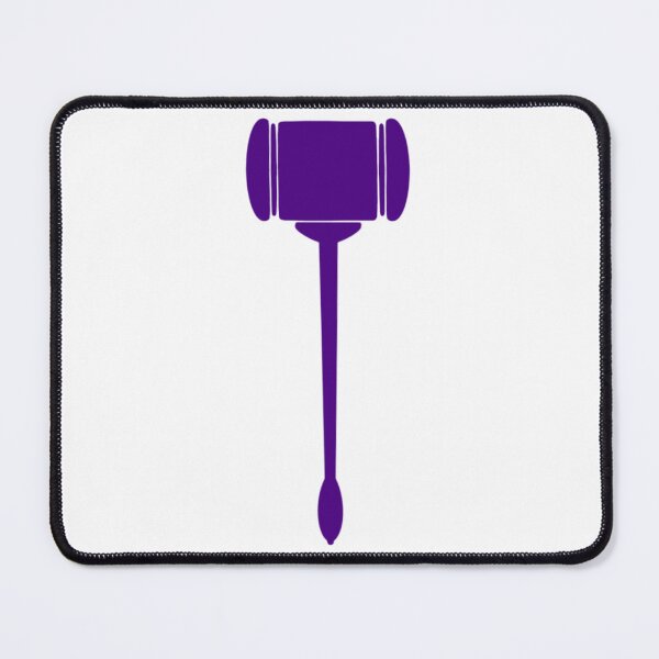 Item preview, Purple Judge Gavel – Stylish Law Art for Lawyers & Law Students designed and sold by MagicMe-JD.