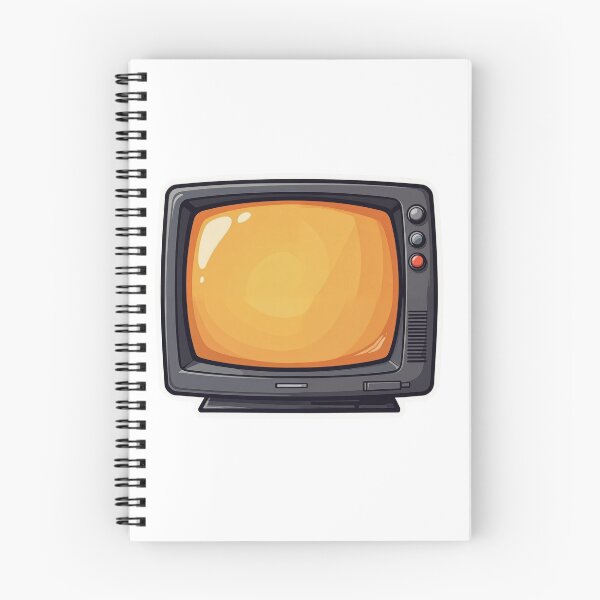 Item preview, Retro CRT Television Sticker Cartoon 2 designed and sold by psychcyberpunk.
