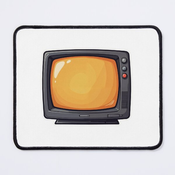 Item preview, Retro CRT Television Sticker Cartoon 2 designed and sold by psychcyberpunk.