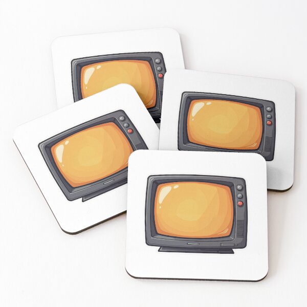 Item preview, Retro CRT Television Sticker Cartoon 2 designed and sold by psychcyberpunk.