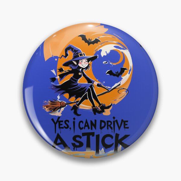 Item preview, Witchy Night: Yes, I Can Drive a Stick designed and sold by EducaPro.