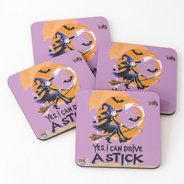 Item preview, Witchy Night: Yes, I Can Drive a Stick designed and sold by EducaPro.