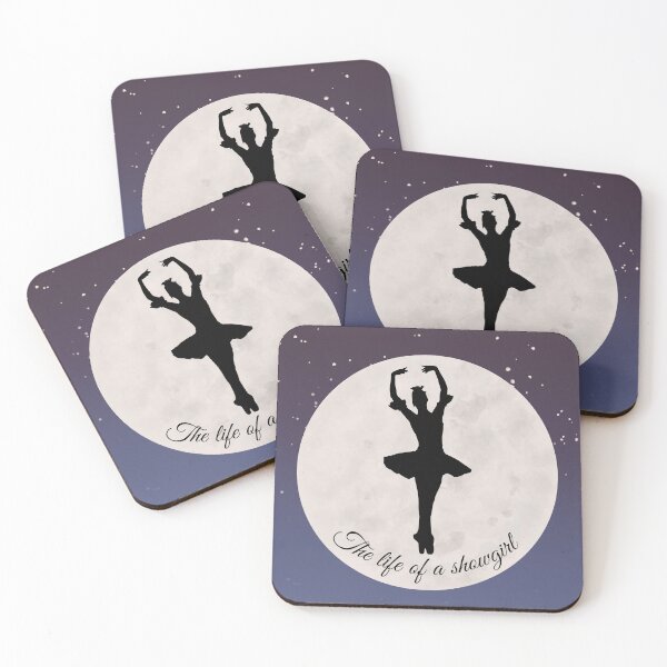 Item preview, The life of a showgirl - ballerina dancing in the moonlight design  designed and sold by By-soso.