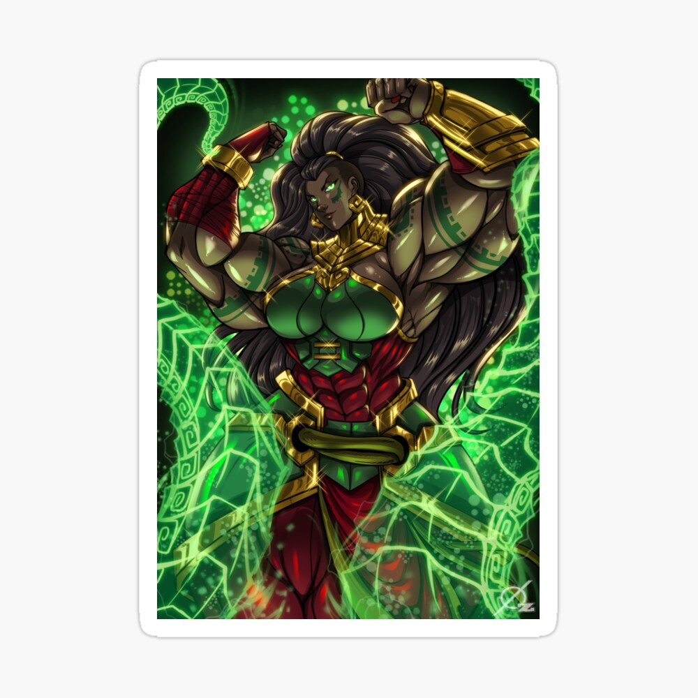 Illaoi  Greeting Card for Sale by owl-howl