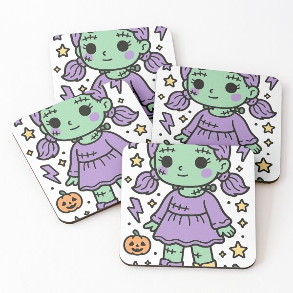Item preview, Kawaii Frankenstein Girl designed and sold by Drip stamp.