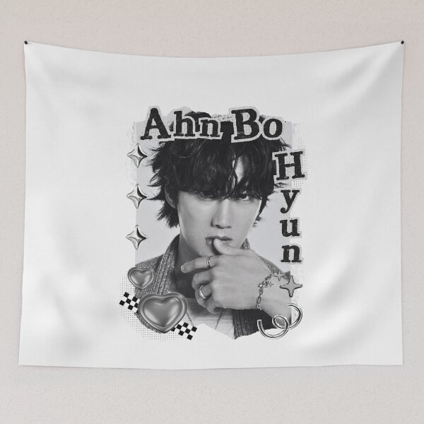 Item preview, Ahn Bo-hyun (안보현) Kpop Solo Artist Black and White Collage Digital Art Portrait designed and sold by AJUNICE STUDIO.