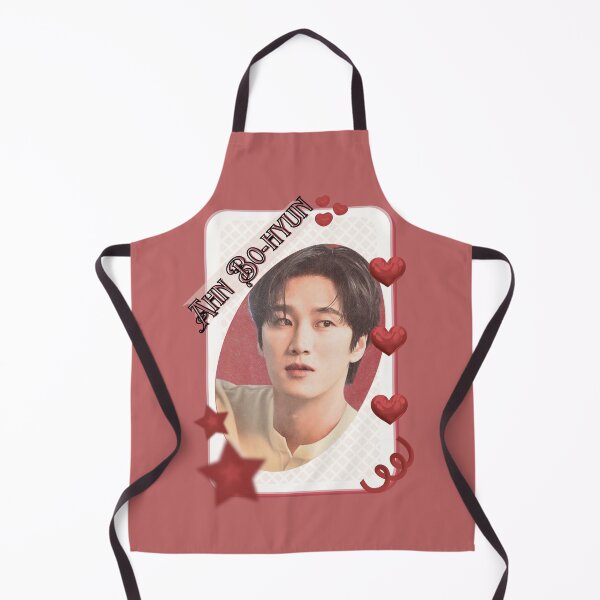 Item preview, Ahn Bo-hyun (안보현) Kpop Solo Artist Card Red Aesthetic Collage Design designed and sold by AJUNICE STUDIO.