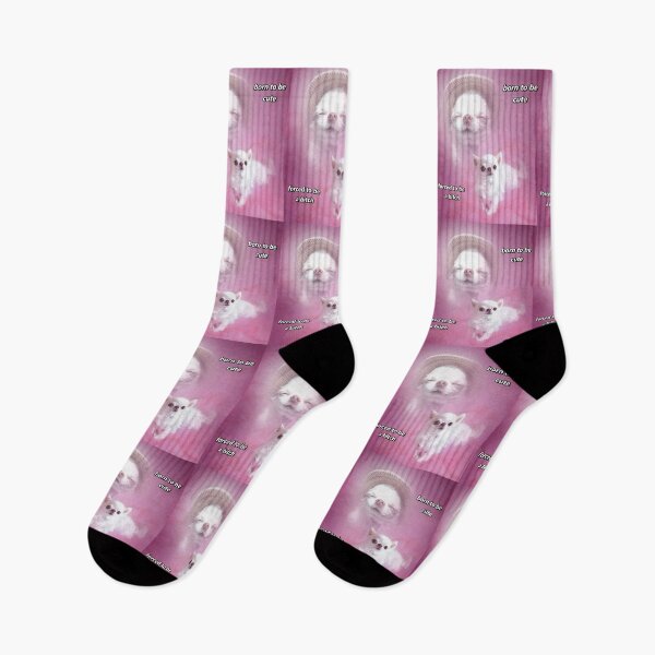 Item preview, Cute animal chihuahua pink bitch meme girly glitter designed and sold by loveleia.
