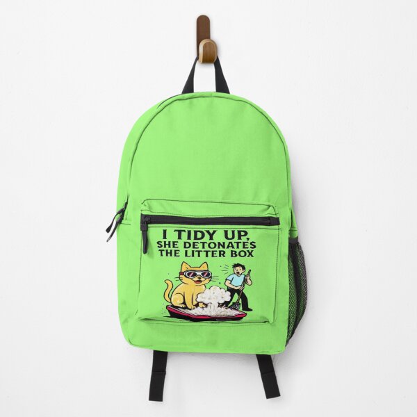 Item preview, I Tidy Up, She Detonates the Litter Box designed and sold by rmoneeshop.