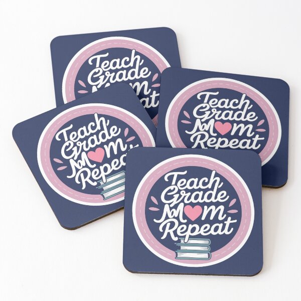 Item preview, Teach Grade Mom Repeat designed and sold by mrsloconte.