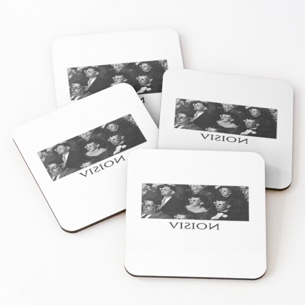 Item preview, Retro 3D Glasses Crowd with Inverted Vision designed and sold by Beyond Wear.