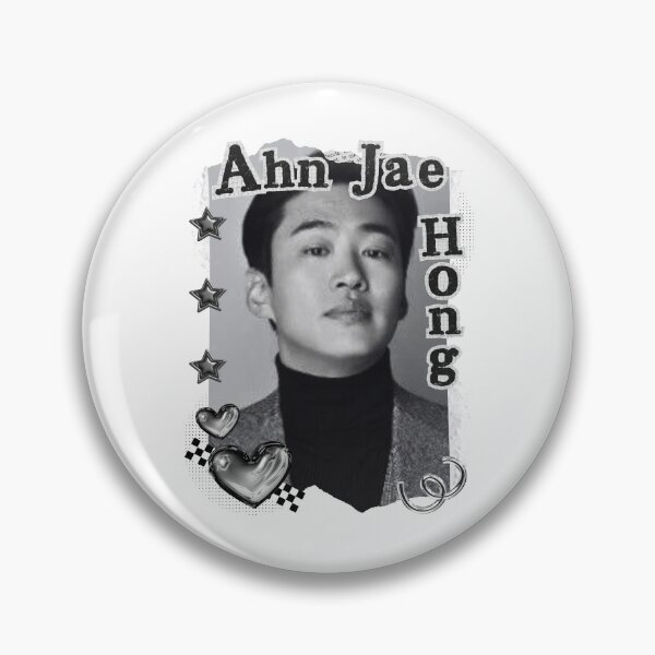 Item preview, Ahn Jae-hong (안재홍) Kpop Solo Artist Black and White Collage Digital Art Portrait designed and sold by AJUNICE STUDIO.