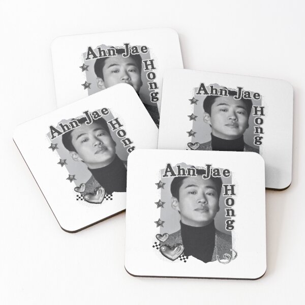 Item preview, Ahn Jae-hong (안재홍) Kpop Solo Artist Black and White Collage Digital Art Portrait designed and sold by AJUNICE STUDIO.