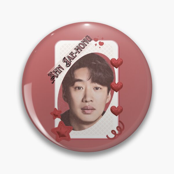 Item preview, Ahn Jae-hong (안재홍) Kpop Solo Artist Card Red Aesthetic Collage Design designed and sold by AJUNICE STUDIO.