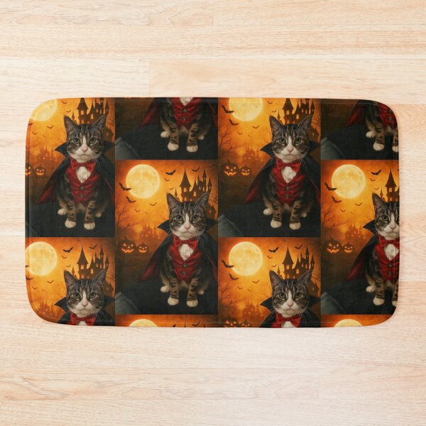 Item preview, Toffee The Vampire - Halloween designed and sold by BooksMyCatsStol.