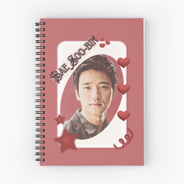 Item preview, Bae Soo-bin (배수빈) Kpop Solo Artist Card Red Aesthetic Collage Design designed and sold by AJUNICE STUDIO.