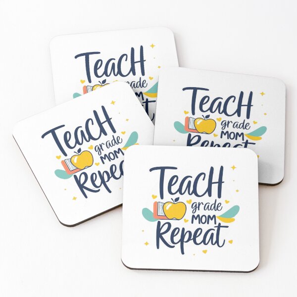 Item preview, Teach Grade Mom Repeat designed and sold by mrsloconte.