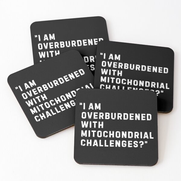 Item preview, Overburdened With Mitochondrial Challenges designed and sold by LewpyG.