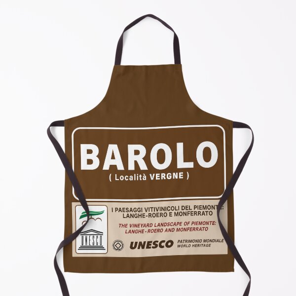 Item preview, Barolo, Italy Road Sign and UNESCO Sign designed and sold by travelwitheric.