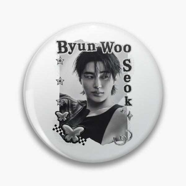 Item preview, Byun Woo-seok (변우석) Kpop Solo Artist Black and White Collage Digital Art Portrait designed and sold by AJUNICE STUDIO.