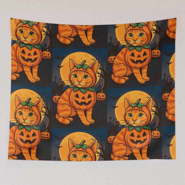 Item preview, Tigger the Pumpkin - Halloween designed and sold by BooksMyCatsStol.