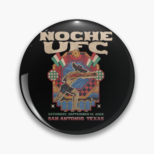Item preview, Noche UFC 2025 Fiery Punch "San Antonio Texas" designed and sold by JeyVel.