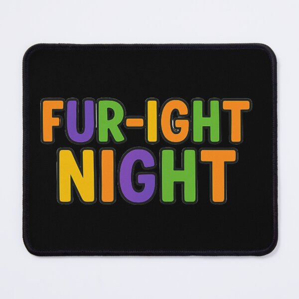 Item preview, Fur-ight Night Halloween Dog Lovers Design designed and sold by Pawsomeprints59.