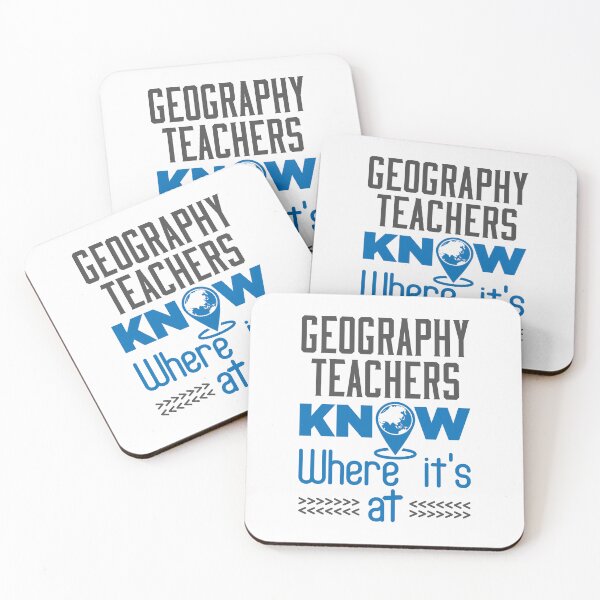 Item preview, Geography Teachers Know Where It's At designed and sold by jaygo.